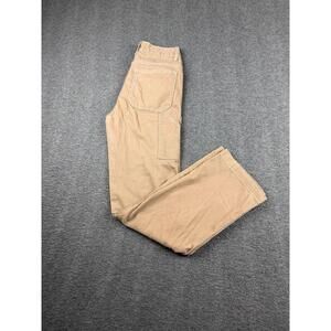S.O.N.G.‎ Women's Carpenter Pants Tan Size 0/24 Cotton